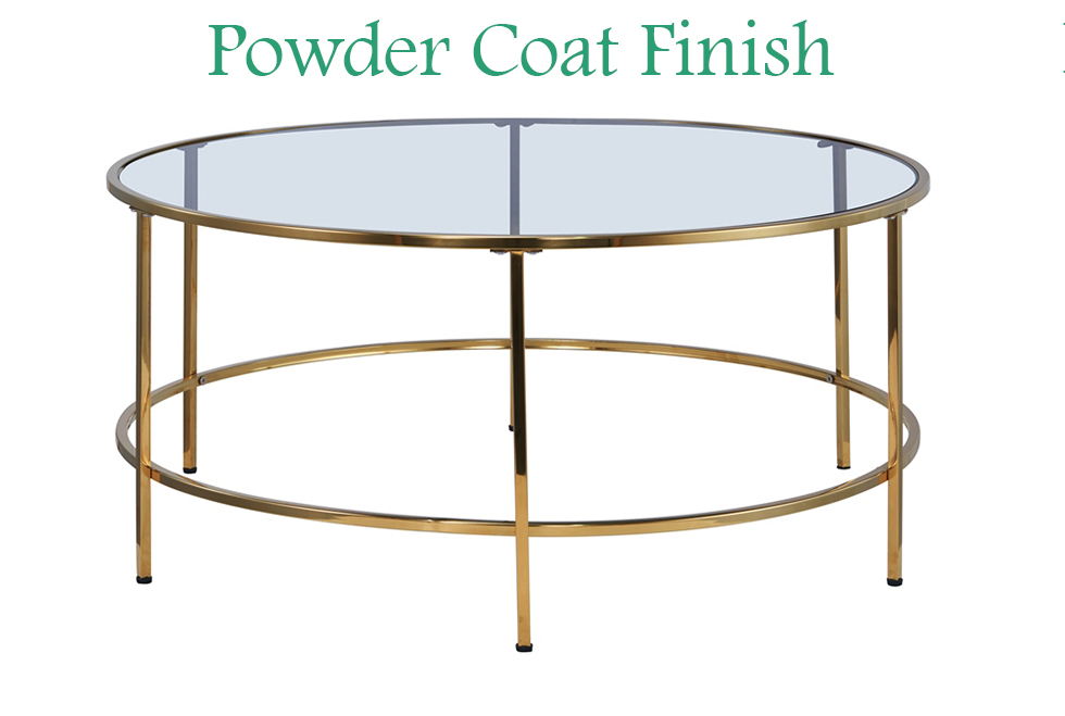 Round Coffee Table Centre Accent, Round Gold Coffee Table Uk